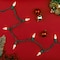 200-Count Warm White LED Faceted C6 Christmas Lights 66.25 ft Green Wire